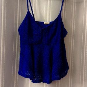 Blue summer top